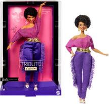 Barbie Debbie Allen Signature BLACK Doll House for Pretend Ages 6 and JBJ24 Dress-Up Play, Up, Purple, violetinė