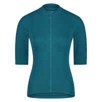 Marškinėliai moteriški Shimano Elemento Aqua Blue Short Sleeves Jersey