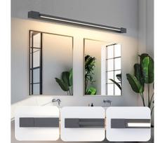 Brilagi-LED Vonios veidrodžio apšvietimas AQUA LINE LED/36W/230V 120 cm IP44 antracito spalva