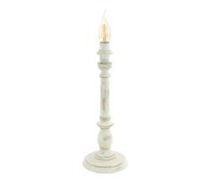 Eglo 33055 - Lempos stovas 1xE14/40W/230V baltas/patina