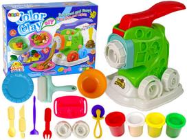 Plastilino rinkinys su makaronų gaminimo aparatu