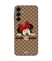 Telefono dėklas - Minnie Gucci - Galaxy A16 - Silikonas - Minkštas - Juodas juoda