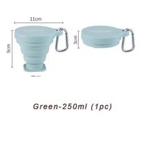 SHIMOYAMA Silicone Folding Water Coffee Cups Camping Mug Foldable Coffee Cup