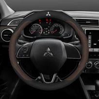 Skirta Mitsubishi Outlander Pajero Asx Colt Lancer Delica Evolution L200 Triton RALLIART Neslystanti automobilio zomšinė vairo apdaila
