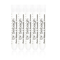Dr Sebagh Pure Vitamin C Powder Cream Revitalising Cream veido kremas, 5x1.95 g