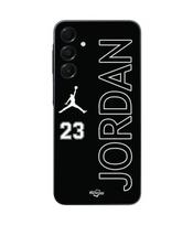 Case - Maniacase - Samsung Galaxy A16 - Silicone - Black - Jordan 23 Logo juoda