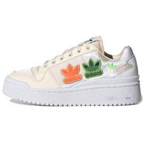 Adidas Forum Bold Siuvinėti Trefoil moteriški kedai Kreminis Wonder-White Debesėlio Baltas H05116 35½
