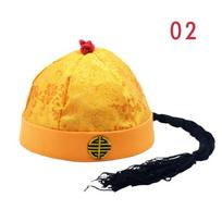 Chinese Palace Prince Hat Headwear Headdress Cosplay Party Qing Dynasty Man Hat