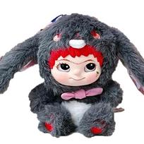 Nauja originali „Wakuku V2 Fox Bunny“ zuikio „Trick Or Treat“ serijos paslapčių dėžutė, madingi žaislai, miela „Wakuku“ vinilo pakabuko lėlė, dovana