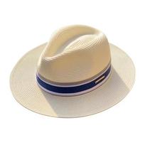 Panamos Šiaudinė Skrybėlė Unisex Aukšta Skrybėlė Fedora Skrybėlė Didelio Galvos Dydžio Skėtis Nuo Saulės Reguliuojamas Dydis Elegantiškas Džentelmenas Universalus Stilius M 54-57cm