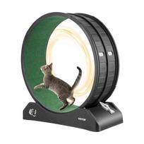 Kačių treniruoklis – bėgimo ratas VVR KT1, juodas