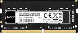 "Lexar" SODIMM DDR4 16GB, 3200 MHz, nešiojamųjų kompiuterių operatyvioji atmintis, 260 kontaktų SODIMM nešiojamųjų kompiuterių atmintis, didelio našumo SO-DIMM, kompiuterių atmintis, didelio našumo atmintis CL22-22-22-52, 1,2 V