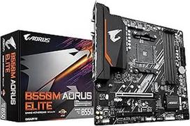 GIGABYTE B550M AORUS Elite mATX pagrindinė plokštė AMD AM4 procesoriams