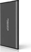 Išorinis kietasis diskas, nešiojamasis, 160GB, 2,5", USB 3.0, atsarginis kietasis diskas, nešiojamasis, skirtas televizoriui, "PC", "Mac", "MacBook", "Chromebook", "Wii U", nešiojamajam kompiuteriui, staliniam kompiuteriui, "Windows" (160GB, pilkos spal