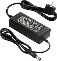 HOUHUI 24V 4A maitinimo šaltinio adapteris, kintamosios srovės 100-240V~50/60hz į nuolatinės srovės 24 voltų 4 amperų 96W maitinimo šaltinis LED juostelėms, televizoriams, DVD LCD monitoriams, radijo kameroms - Euro kištukas 5,5 x 2,5/2,1 mm