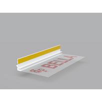 BELLA PLAST deformacinis PVC profilis su tinkleliu BP13 MINI U 6/3