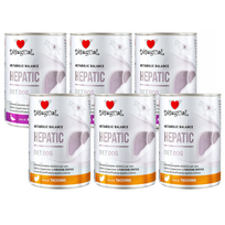 Disugual Šlapias šunų maistas Veterinarinis HEPATIC Ančių/kalakutų (suaugusiems) 6x400g