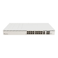 MikroTik | Cloud Router Switch | CRS320-8P-8B-4S+RM with RouterOS v7, 2U rackmount Enclosure | Mesh Support No | MU-MiMO No | No mobile broadband