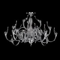 Pakabinamas šviestuvas Swan MX8098-24A CH, chromo spalvos, modernus, 24 lemputės