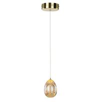 Pakabinamas šviestuvas Huelto PND-22112132-1A-CHPN, šampano aukso spalvos, modernus, LED apšvietimas