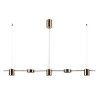 Pakabinamas šviestuvas Remdal PND-16374-5-COP-GD-4K, žalvario spalvos, modernus, LED apšvietimas