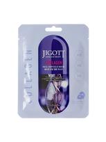JIGOTT Lakštinė kaukė su kolagenu COLLAGEN REAL AMPOULE, 27 ml