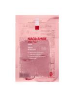 BEAUSTA Audinio kaukė riebiai odai su niacinamidu ir cinku DERMA 2X NIACINAMIDE ZINC PCA, 1 vnt.