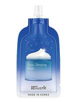 BEAUSTA Naktinė drėkinamoji veido kaukė AQUA SLEEPING MASK, 20 ml