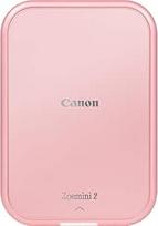 "Canon Zoemini 2": "Big Moments, Mini Prints" - kompaktiškas belaidis nuotraukų spausdintuvas - momentinis spausdinimas iš išmaniojo telefono - "Bluetooth 5.0" ir greitasis C tipo įkrovimas - idealiai tinka kelionėms (rožinis auksas)