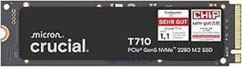 "Crucial T710" 1TB M.2 NVMe PCIe 5.0 x4 Gen5, iki 14 900MB/s skaitymo, 13 700MB/s rašymo, skirtas nešiojamiesiems ir staliniams kompiuteriams, TLC NAND, vidinis kietasis diskas - CT1000T710SSD8-01