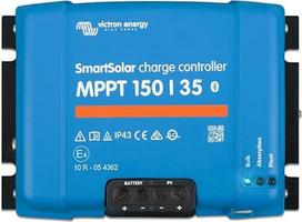 "Victron Energy SmartSolar MPPT 150V 35 amperų 12/24/36/48 voltų saulės įkrovos valdiklis (Bluetooth)