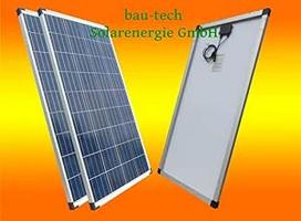 2 saulės kolektorių rinkinys 12 V polikristalinis 100 W / Saulės kolektorius / Saulės elementas Tech Solar Energy GmbH