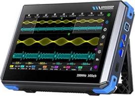 Oscilografas, 4-in-1 oscilografas, 1GSa/s oscilografo multimetras su 350 MHz dažnių juostos pločiu, rankinis signalų generatorius, 200K-350M spektro analizatorius, TFT LCD ekranas