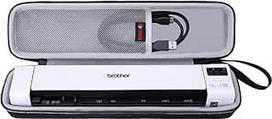 XANAD dokumentų skaitytuvo dėklas, suderinamas su Brother DS-640 / DS-740 / DS-940 mobiliuoju skaitytuvu, A4 formato iš abiejų pusių, WLAN skenavimas į USB