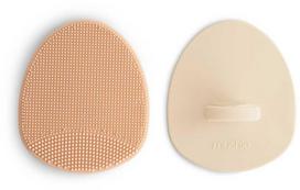 Mushie šepetėlis luobelei Cradle Cap Blush/Shifting Sand (2 vnt)