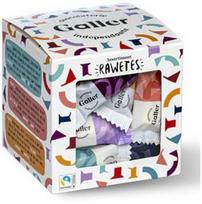 Chocolate candy set Galler Rawetes Cube, 40 pcs. (200 g)