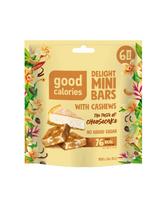 Mini riešutų batonėliai GOOD CALORIES sūrio pyrago skonio, 102 g