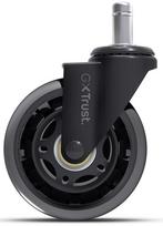 TRUST GXT 702 guminiai ratukai kėdėms | Jungtis 11mm