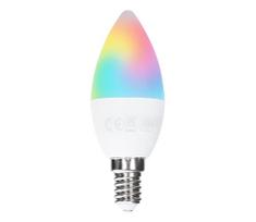 Aigostar - LED RGBW dimeriuojama lemputė C37 E14/6W/230V 3000K + su nuotoliniu pulteliu