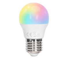 Aigostar - LED RGBW dimeriuojama lemputė G45 E27/6W/230V 3000K su nuotoliniu pulteliu