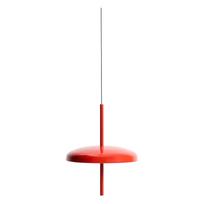 Raudonos spalvos lubinis šviestuvas LED su pritemdymo funkcija ø 16 cm su metaliniu gaubtu Porte – Kave Home