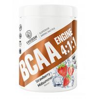 SWEDISH SUPPLEMENTS BCAA Engine 4:1:1 - 400g Braškės