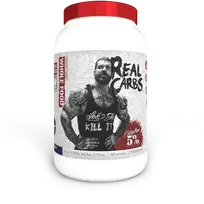 RICH PIANA 5% NUTRITION Real Carbs - 1228-1625g Braškių pyragas