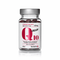 BioSalma Kofermentas Q10 120mg + Selenas, 60 kapsulių