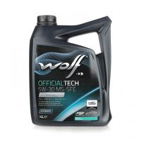 Variklio alyva WOLF OFFICIALTECH 5W-30 MS-SFE 4L