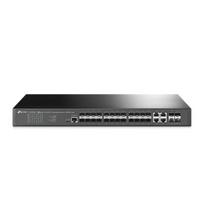TP-LINK Switch SG3428XF with 24 SFP ports, 4 SFP+ ports, and 4 Gigabit Ethernet ports