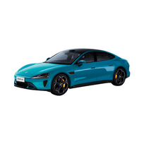 Xiaomi SU7 1:18 Die-cast Model Car | Aqua Blue | Zinc alloy, ABS, SAN, and PVC