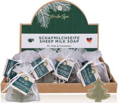 Avies pieno muiliukas WINTER SPA FOREST organzos maišelyje, 25 g