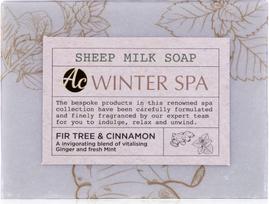 Rankų darbo avies pieno muilas WINTER SPA, 100 g.