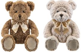 Pliušinis žaislas meškutis KINGSLEY Bear, 34 cm, įv. rūšių